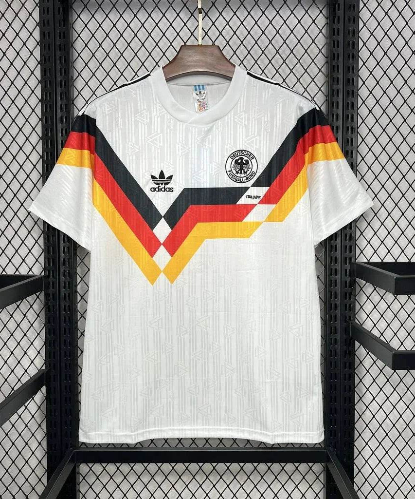 1990 Retro Soccer Jersey Germany Home - Jerso