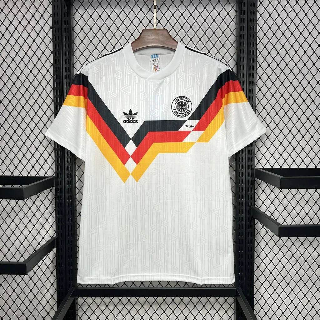 1990 Retro Soccer Jersey Germany Home - Jerso
