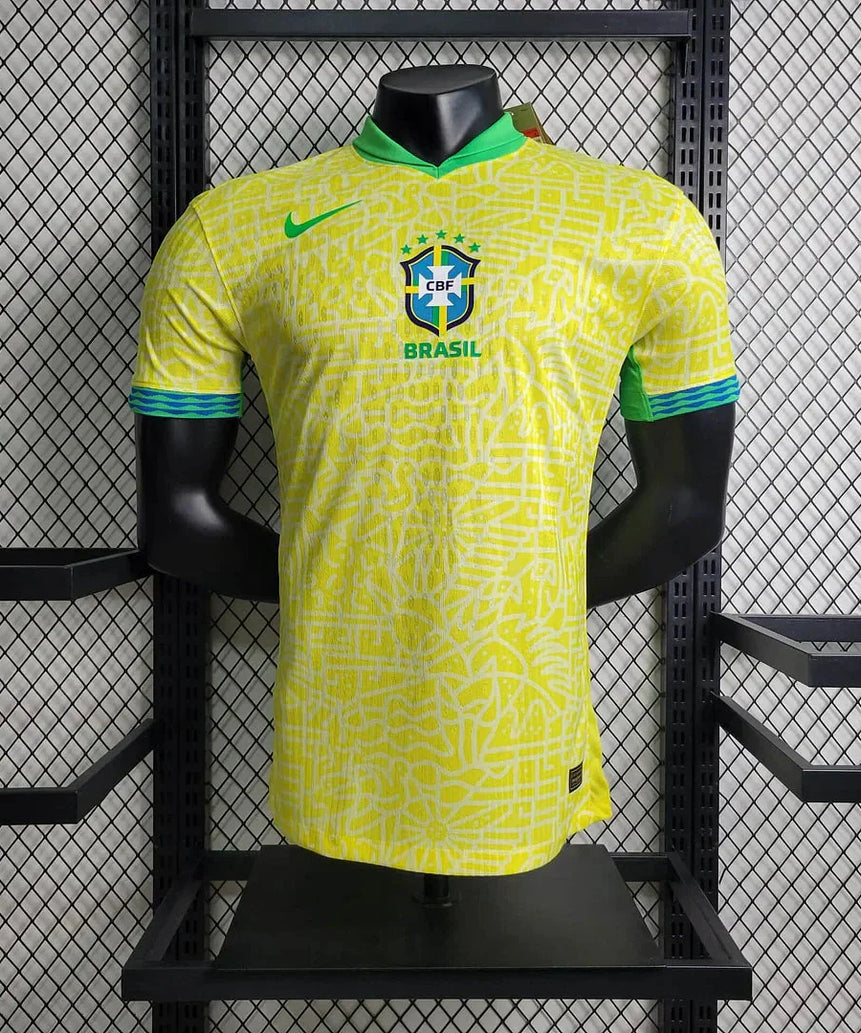 2024 Brazil Home Soccer Jersey - Player Version