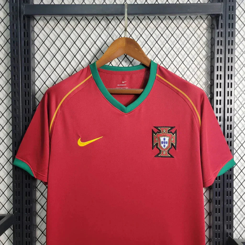 2006 Retro Portugal Home Football Shirt