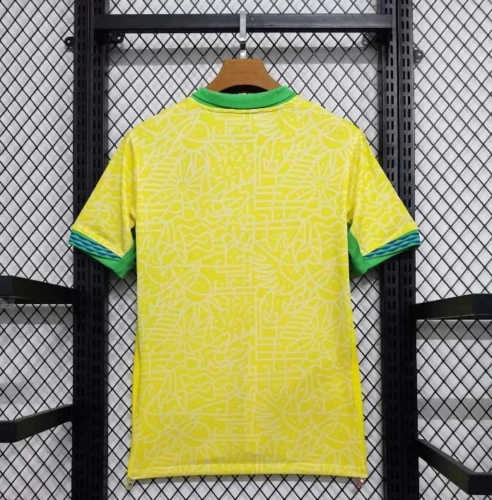 2024 Brazil Home Soccer Jersey