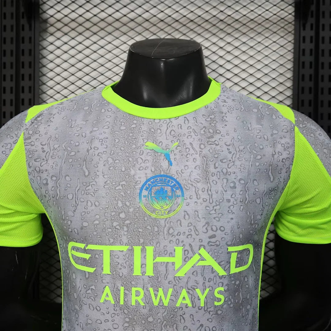 2025/2026 Player Version Manchester City Third Away Football Shirt