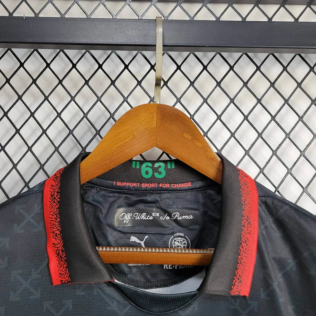 2024/2025 AC Milan x OFF-WHITE Football Shirt