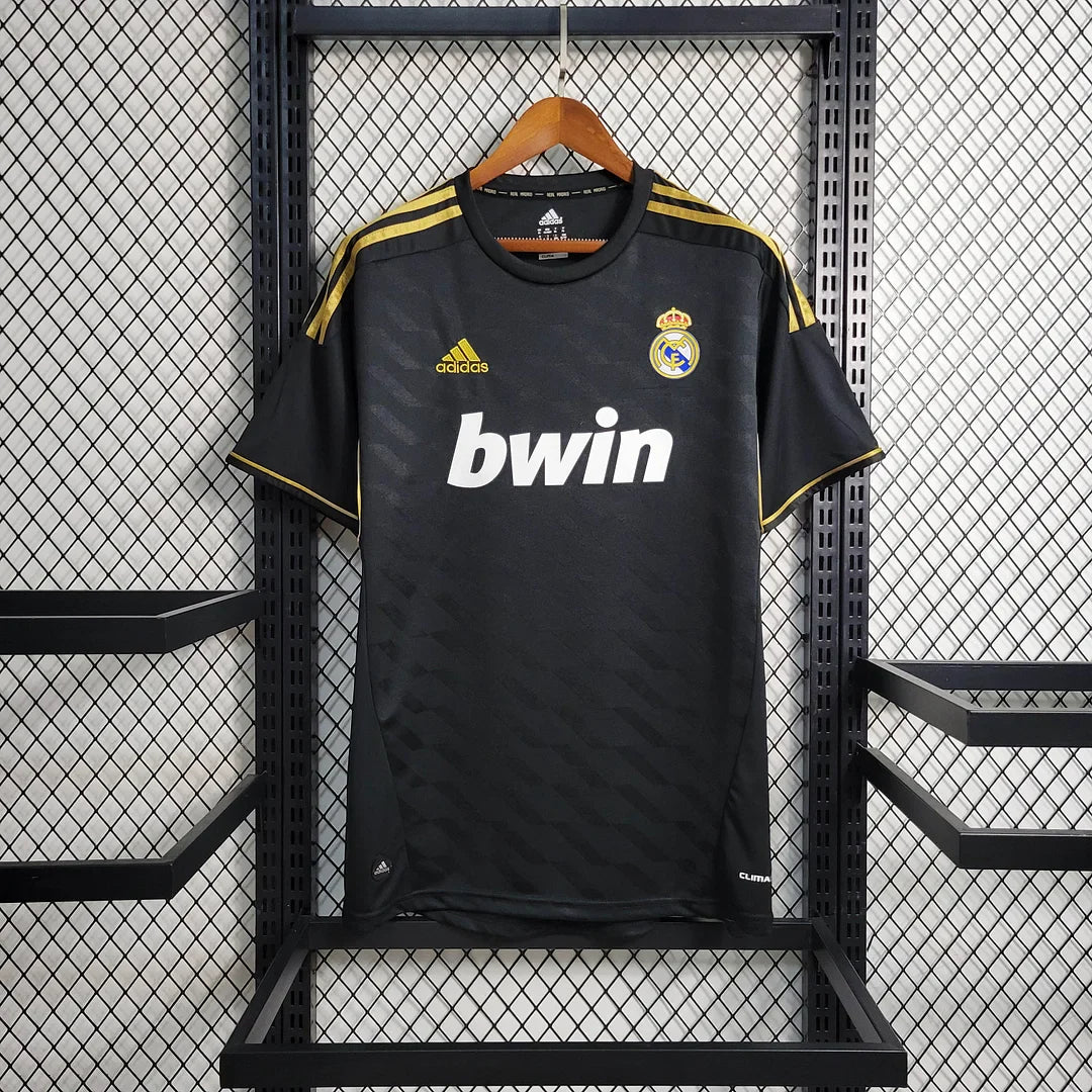 Real Madrid 11-12 Third Kit - Retro Half Sleeve Football Jersey