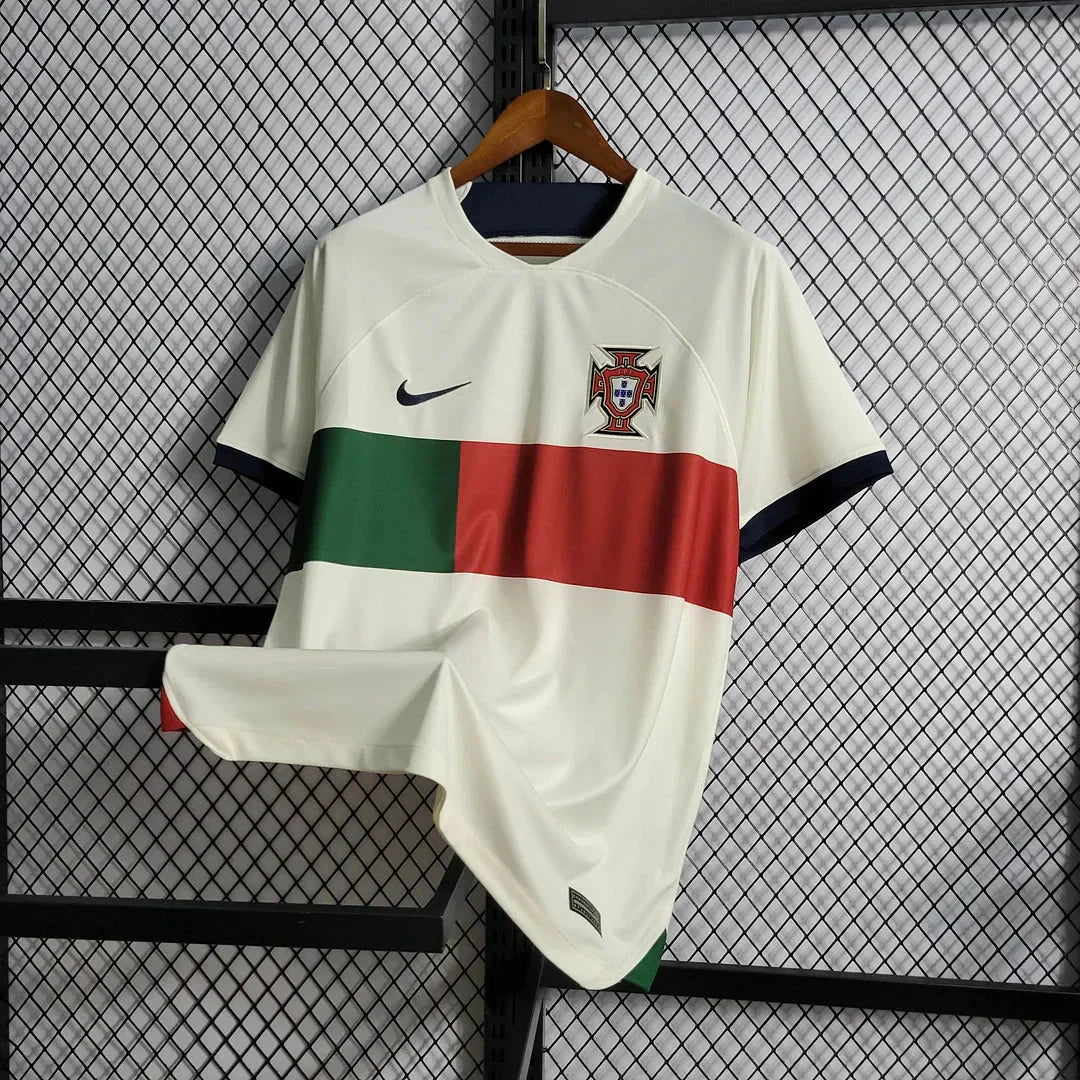 2022 FIFA World Cup Portugal Away Football Shirt