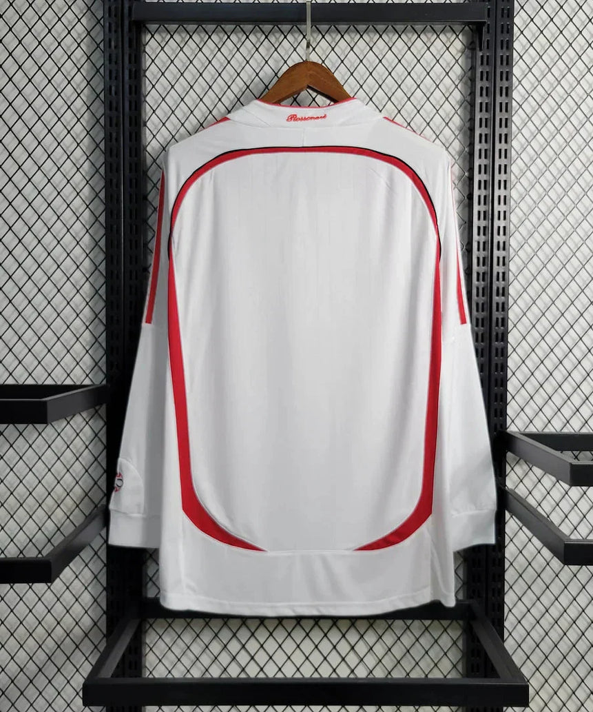2006/2007 Retro Long Sleeve AC Milan Away Football Shirt 1:1 Thai Quality