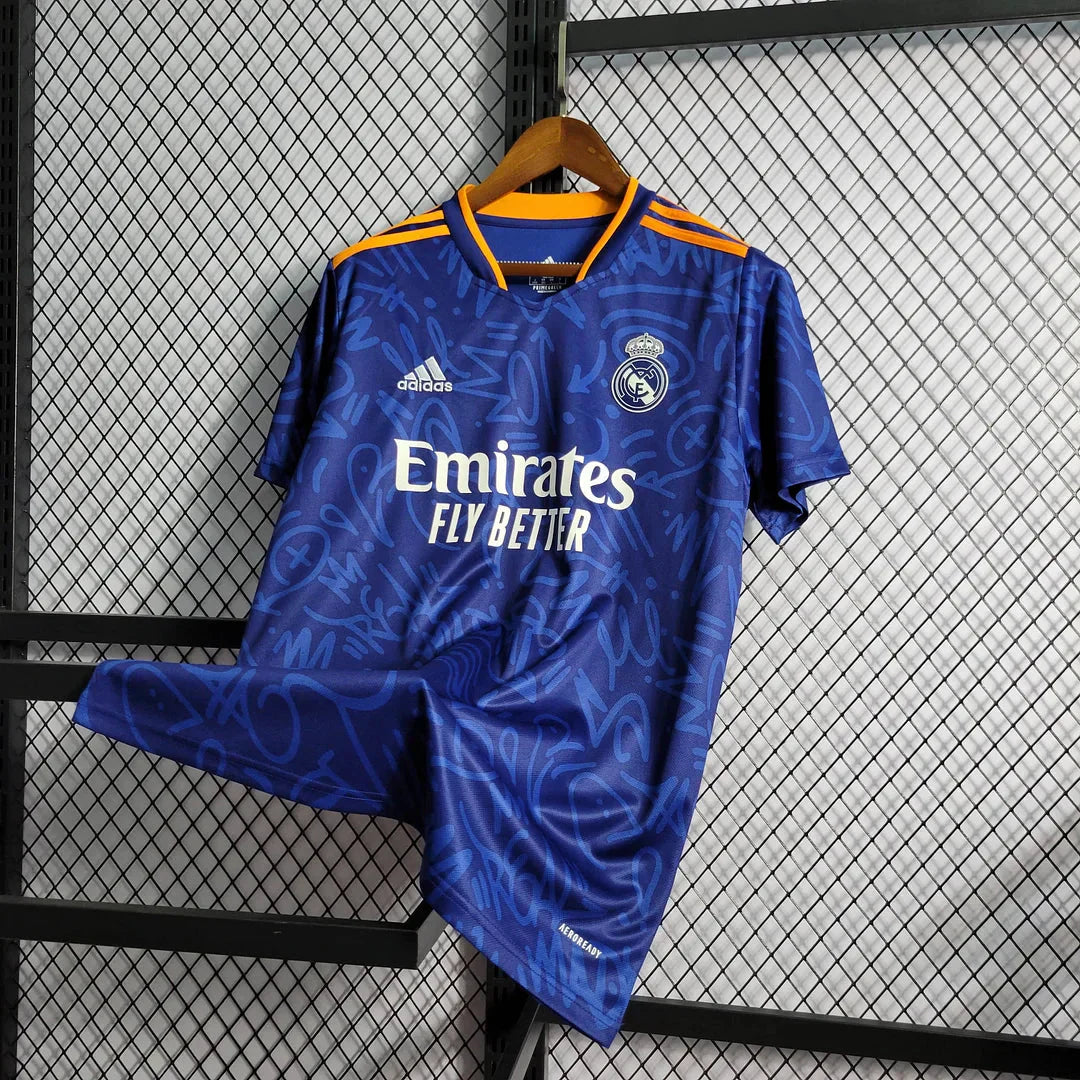 2021/2022 Retro Real Madrid Football Shirt Away
