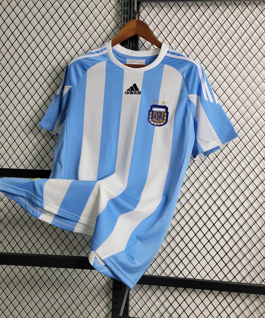 2010 Retro Argentina Home Football Shirt 1:1 Thai Quality