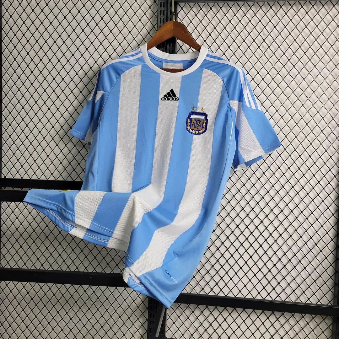 2010 Retro Argentina Home Football Shirt 1:1 Thai Quality
