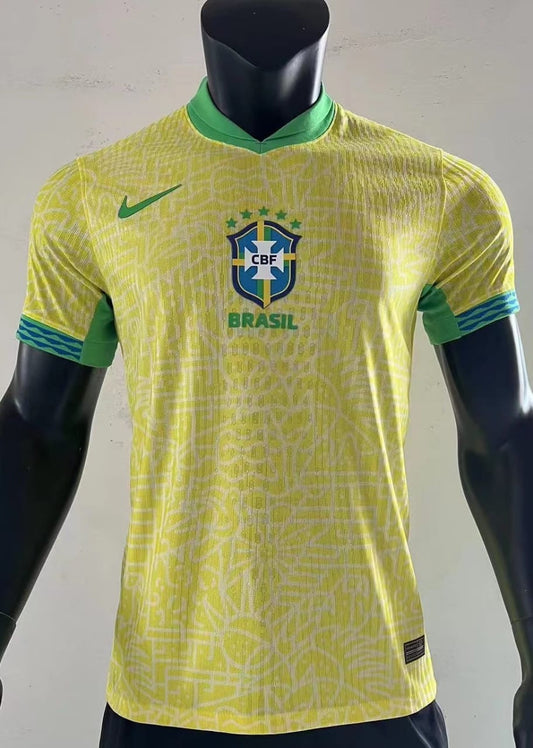 Brazil Home Jersey - Player Version Football Jersey