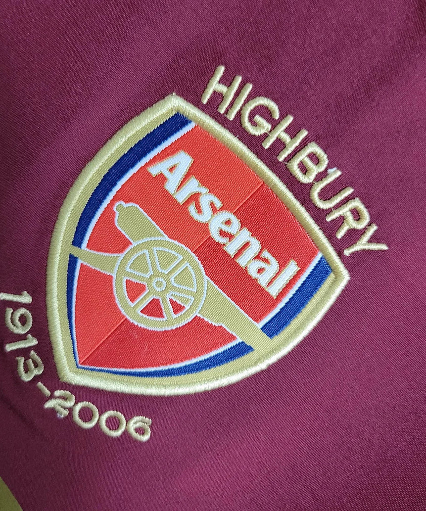 2005/2006 Retro Arsenal Home Football Shirt 1:1 Thai Quality