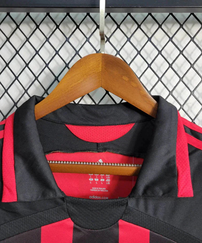2006/2007 Retro Long Sleeve AC Milan Home Football Shirt 1:1 Thai Quality