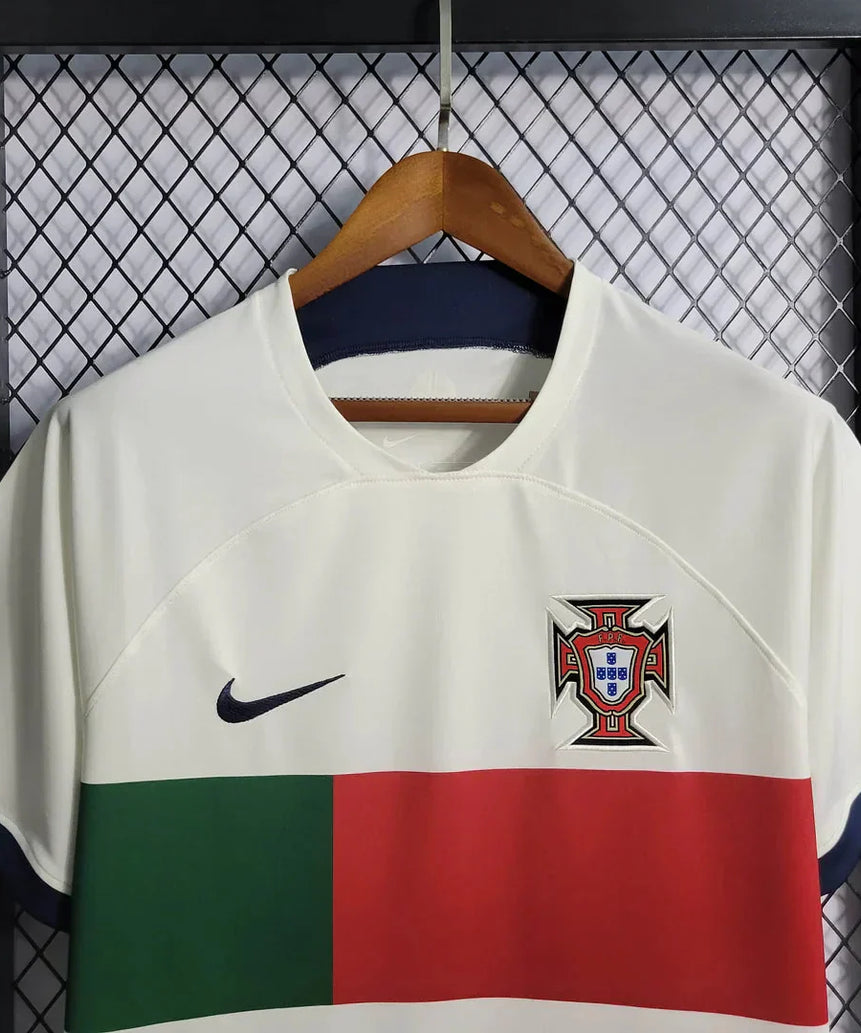 2022 FIFA World Cup Portugal Away Football Shirt