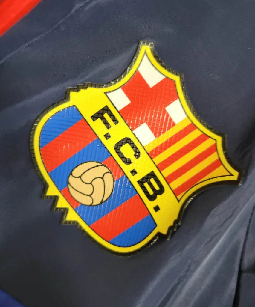 2023/2024 Barcelona Windbreaker Blue Jersey