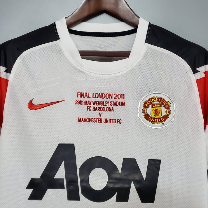 Man United 2011 Final London Retro Kit Football Jersey