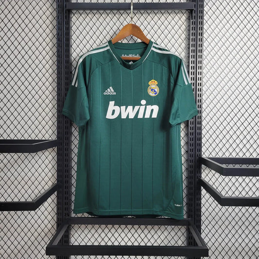 Real Madrid 12-13 Third Kit - Retro Half Sleeve Football Jersey