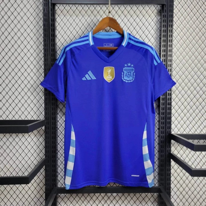 Argentina Away Kit 24/25 Fan Version Football Jersey