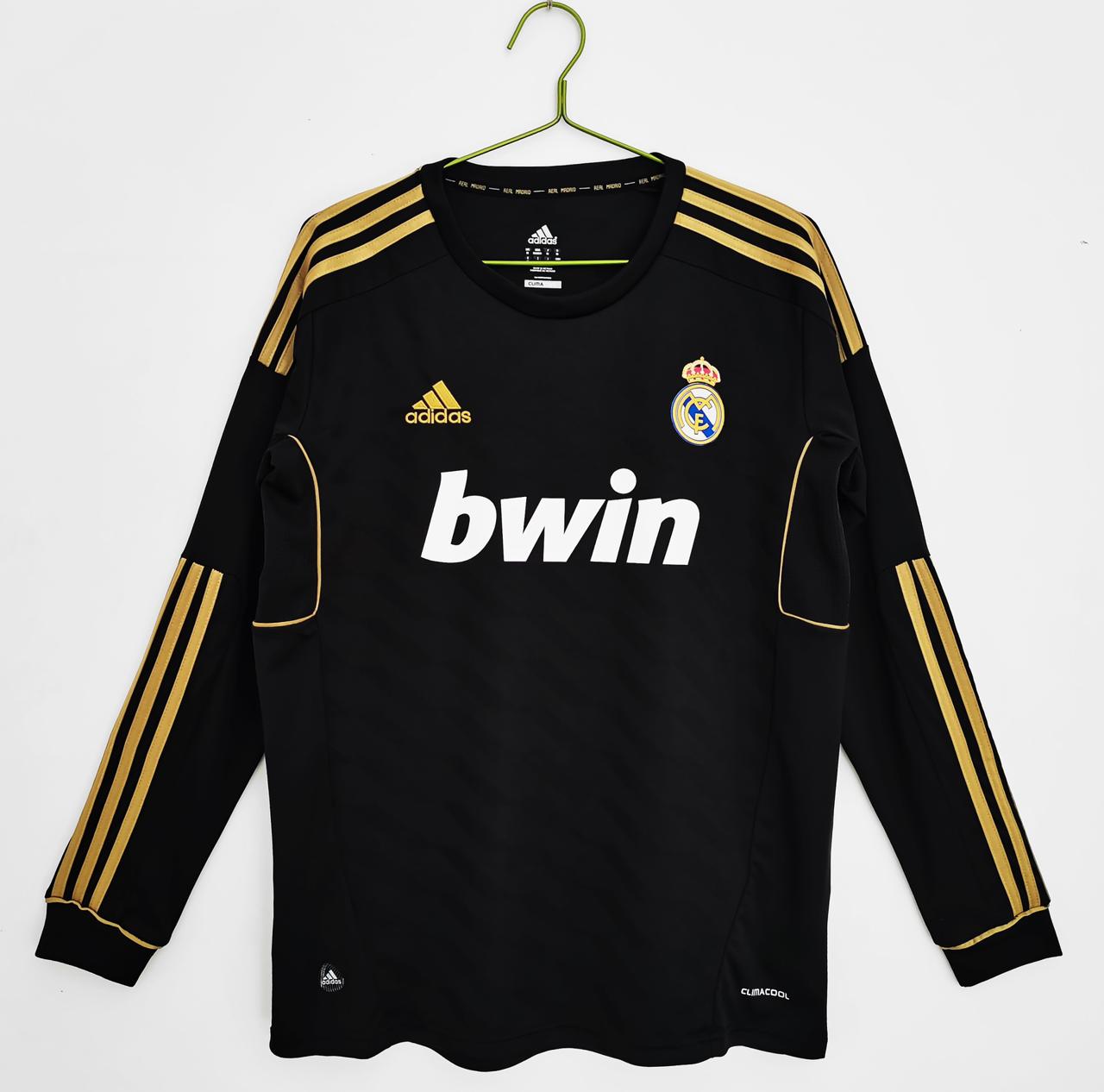 Real Madrid 11-12 Third Kit - Retro Full Sleeve Football Jersey