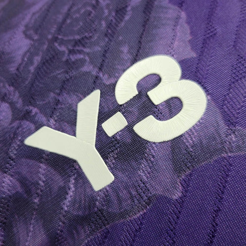 Real Madrid Y-3 Edition Purple Player Version Football Jersey