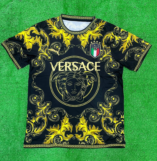 ITALY x VERSACE Special Edition B&Y Football Jersey