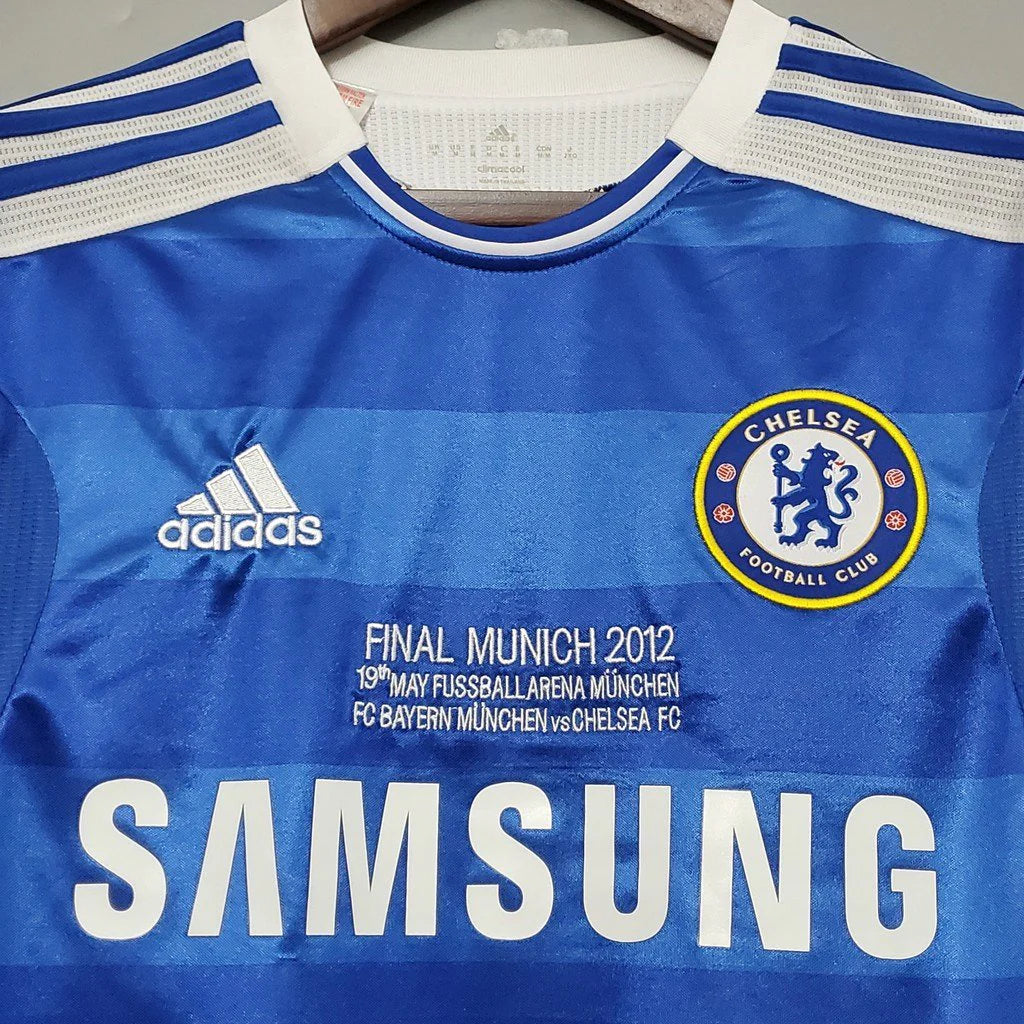 Chelsea 12-13 Final Jersey - Retro Half Sleeve Football Jersey