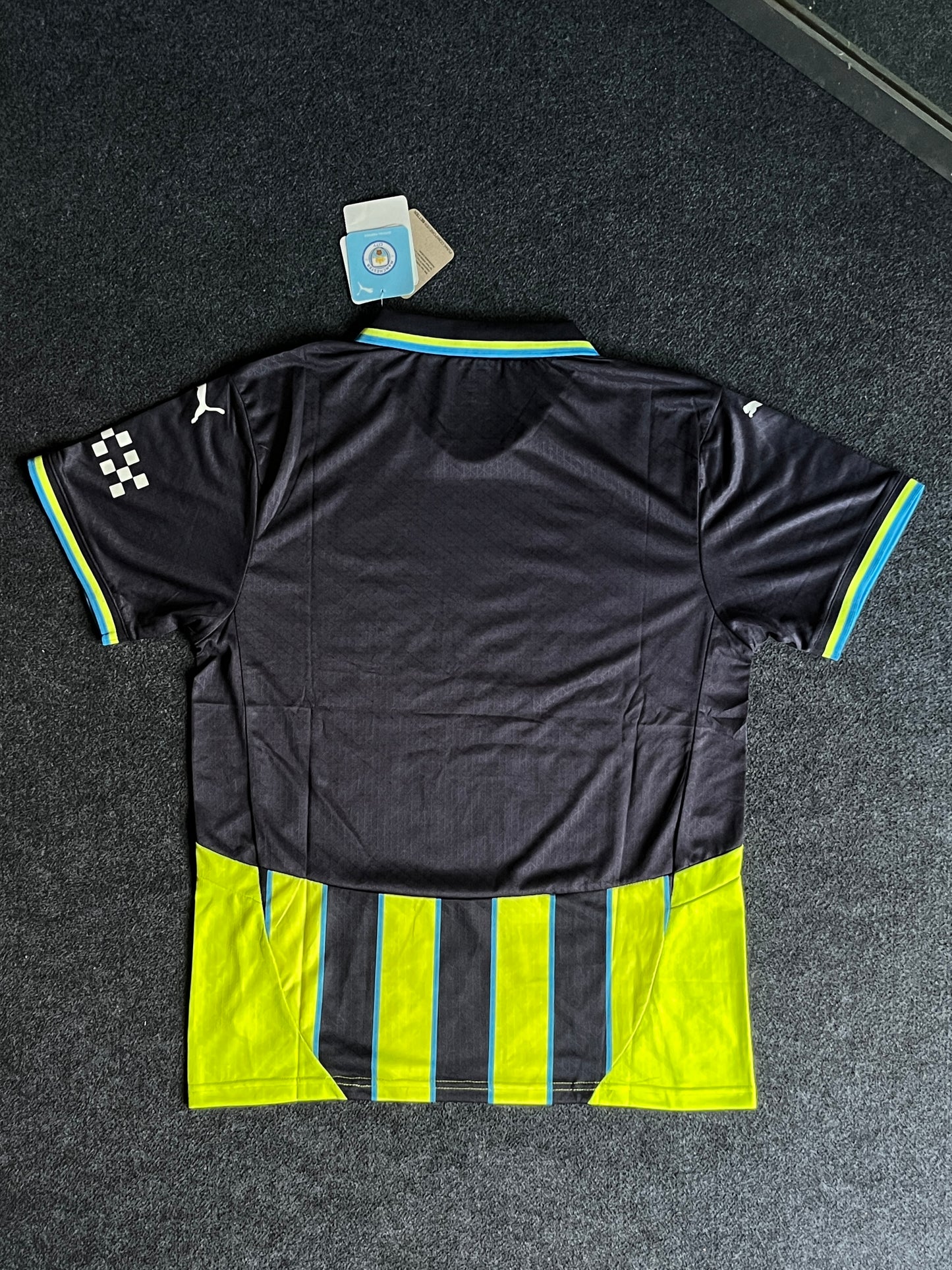 Manchester City 24/25 Away Football Jersey Player Version