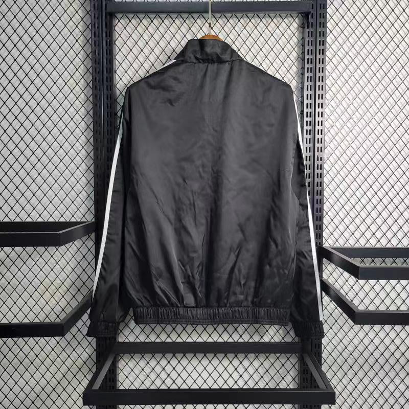 Real Madrid Windbreaker Jacket Black 23/24