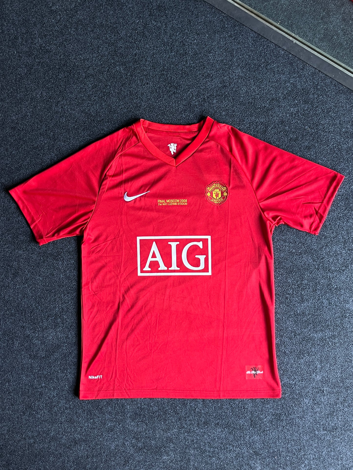 Manchester United 2008 Home Football Jersey Master Quality