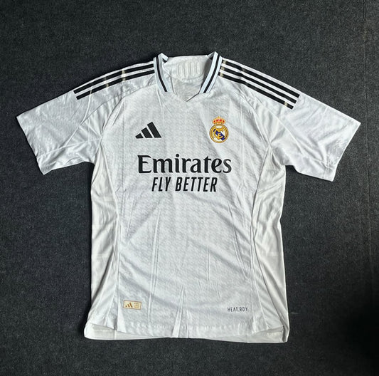 Real Madrid 24/25 Home Kit Football Jersey Player Version