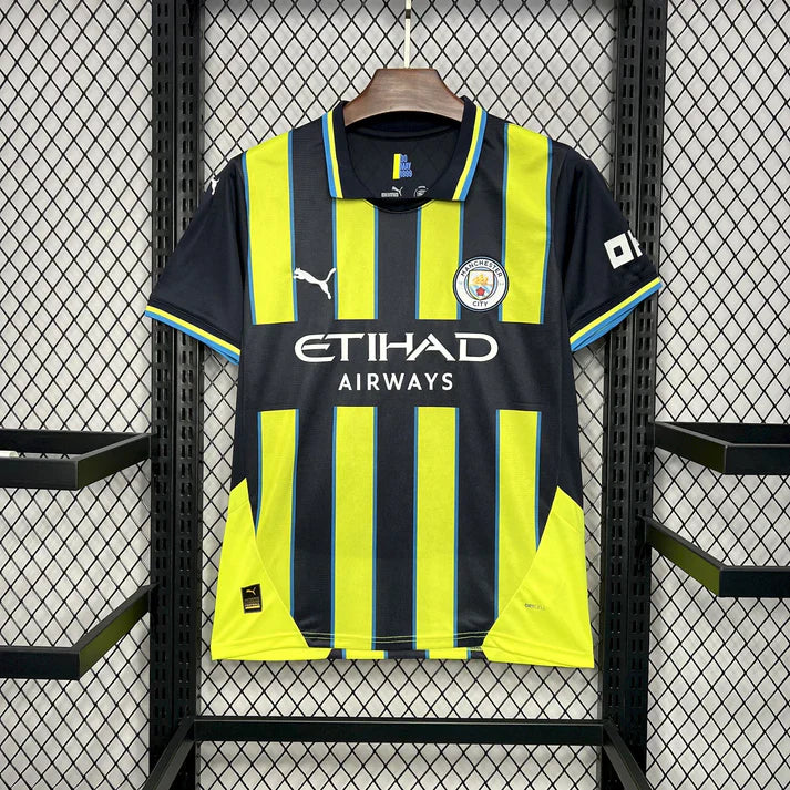 Manchester City Away Kit 24/25 Fan Version Football Jersey