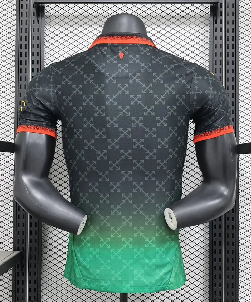 2024/2025 Player Version AC Milan x OFF-WHITE Football Shirt