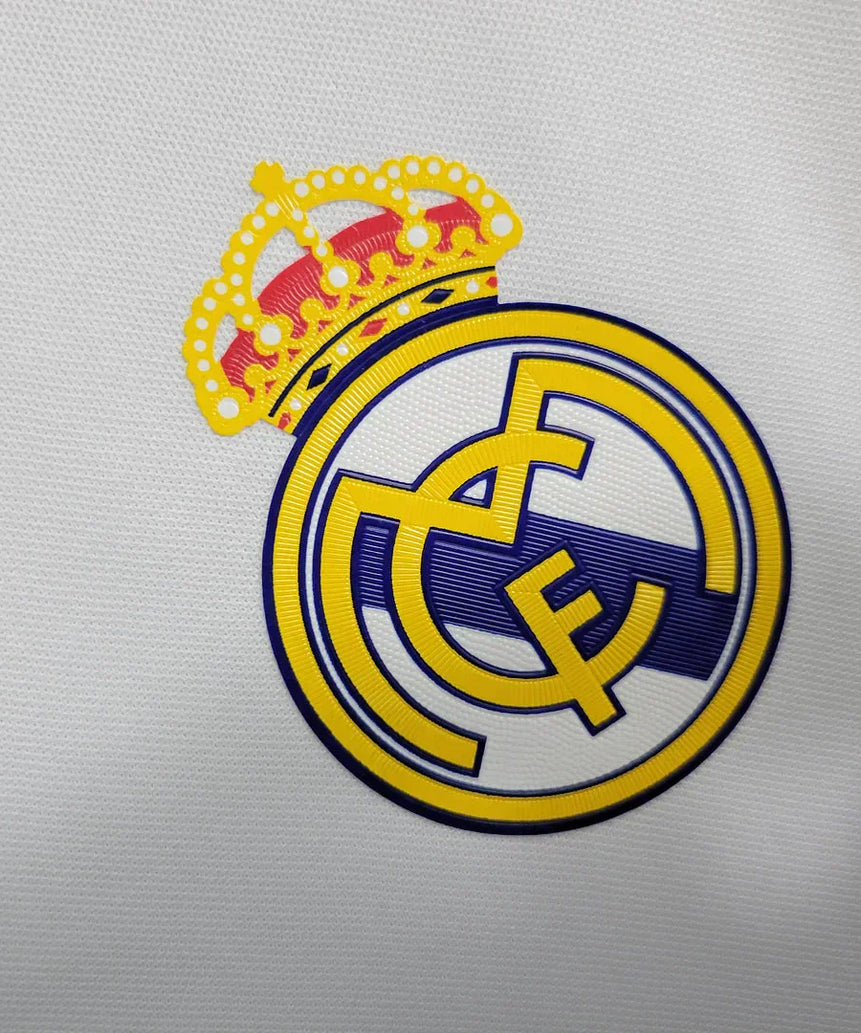 2016/2017 Retro Long Sleeve Real Madrid Home Football Shirt 1:1 Thai Quality