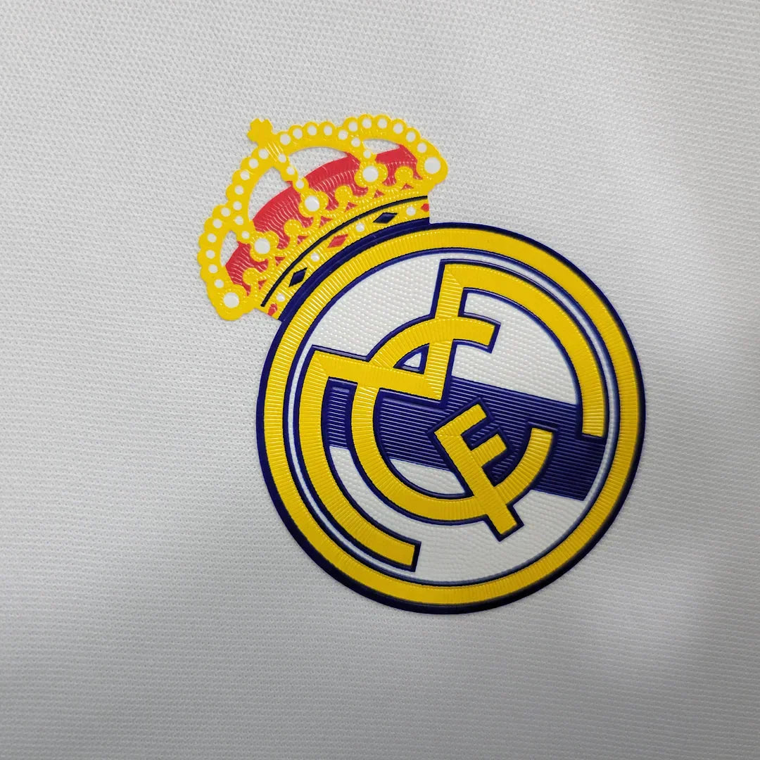 2016/2017 Retro Long Sleeve Real Madrid Home Football Shirt 1:1 Thai Quality