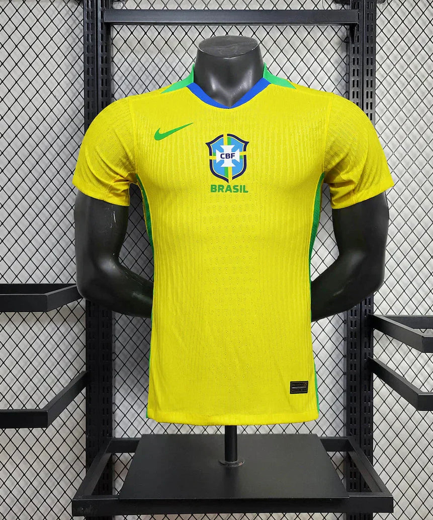 2025 Brazil Home Soccer Jersey - Player Version