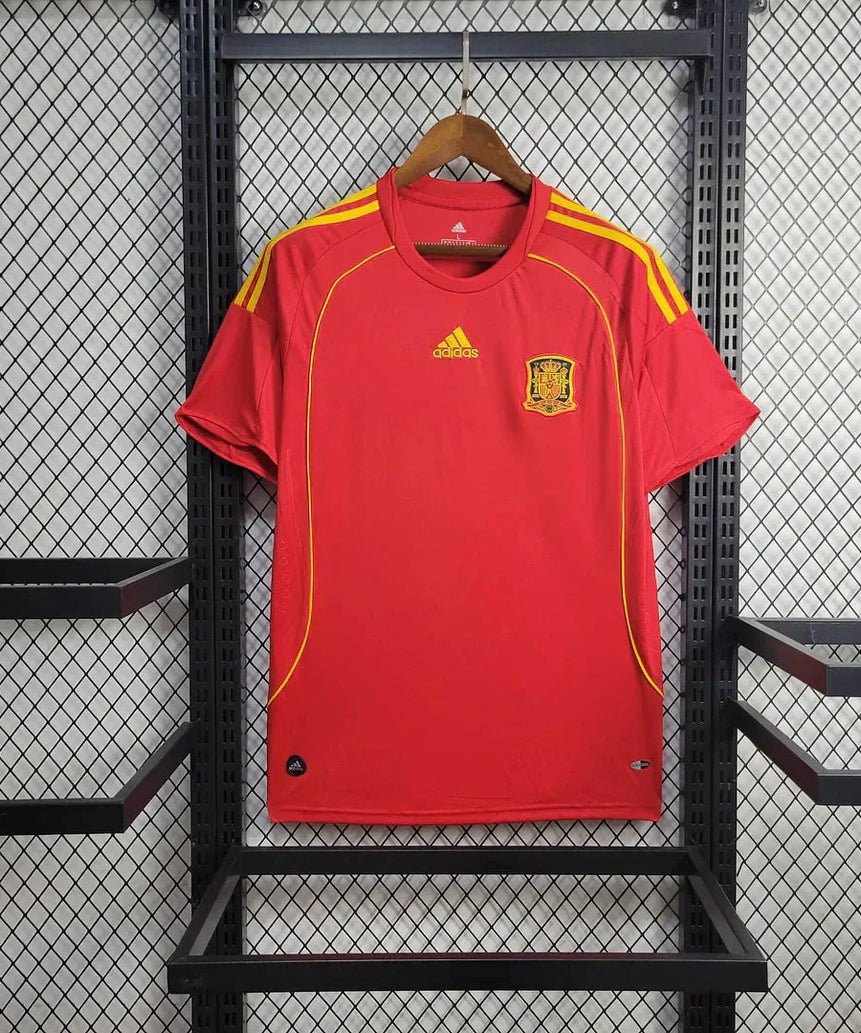 2010 Retro Spain Home Football Shirt 1:1 Thai Quality