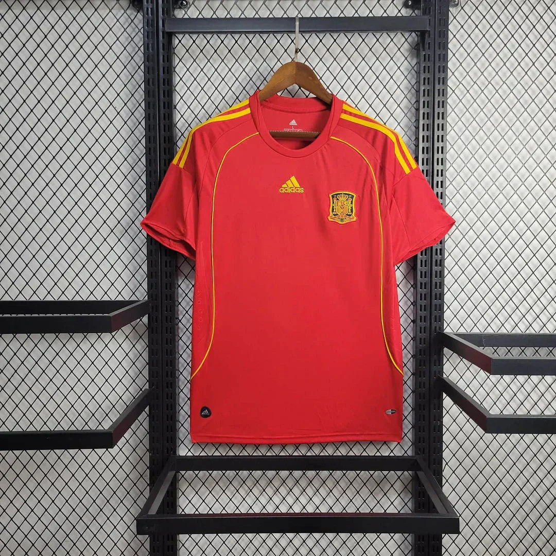 2010 Retro Spain Home Football Shirt 1:1 Thai Quality