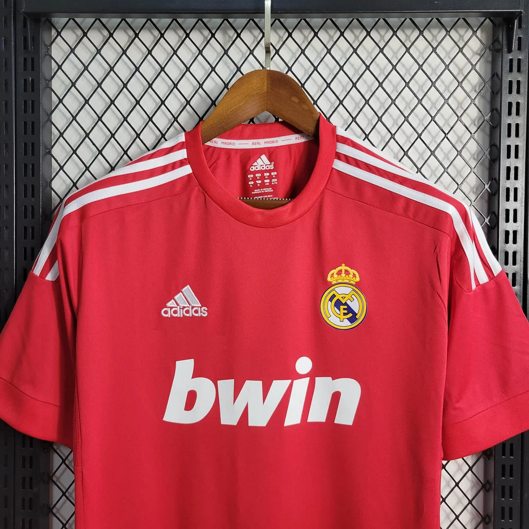 Real Madrid 11/12 Third Jersey - Retro Half Sleeve Football Jersey