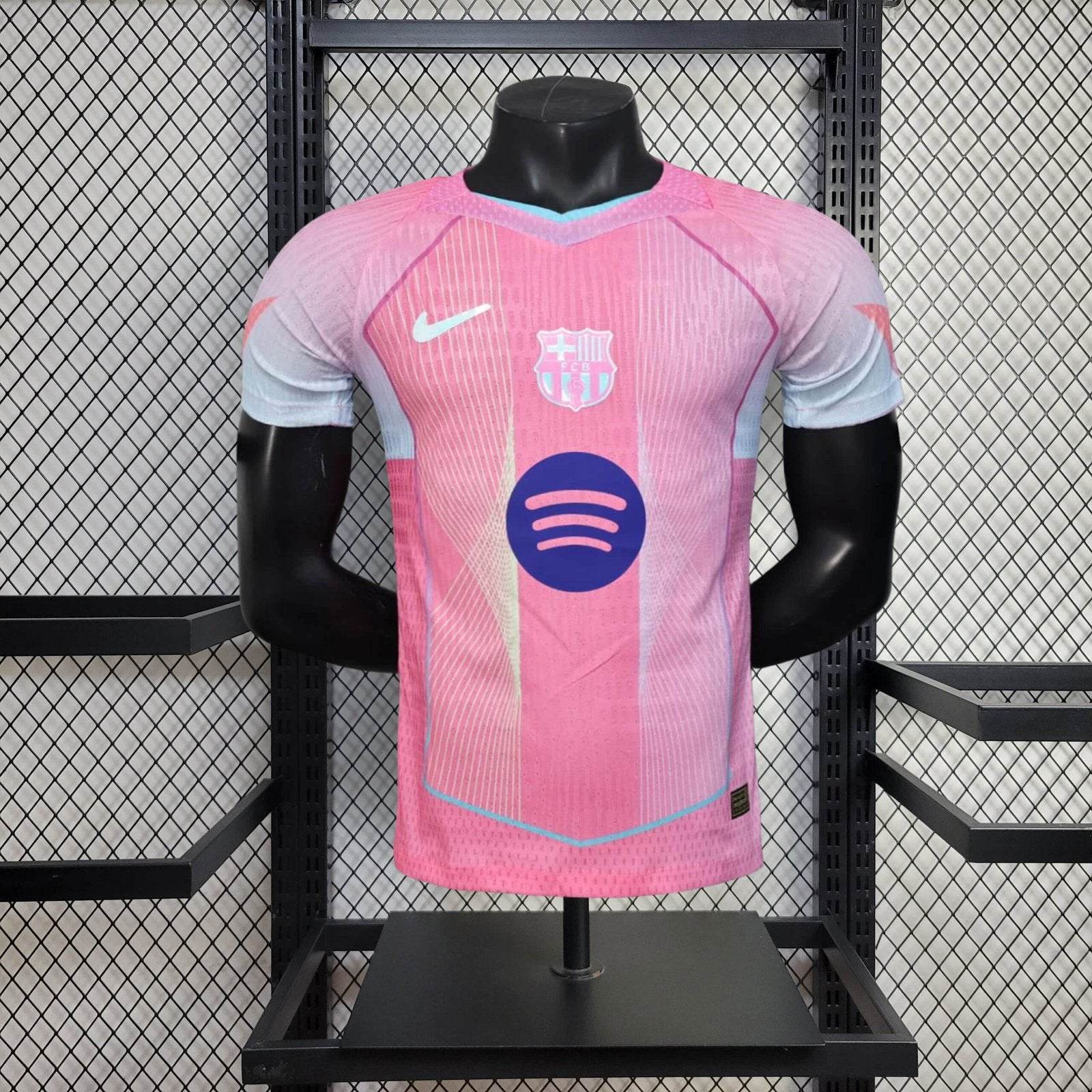 2025/2026 Player Version FC Barcelona Pink Special Edition Football Shirt - Jerso
