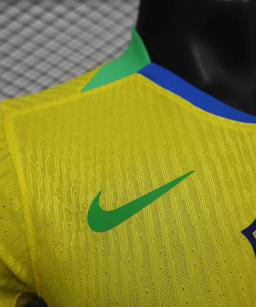 2025 Brazil Home Soccer Jersey - Player Version