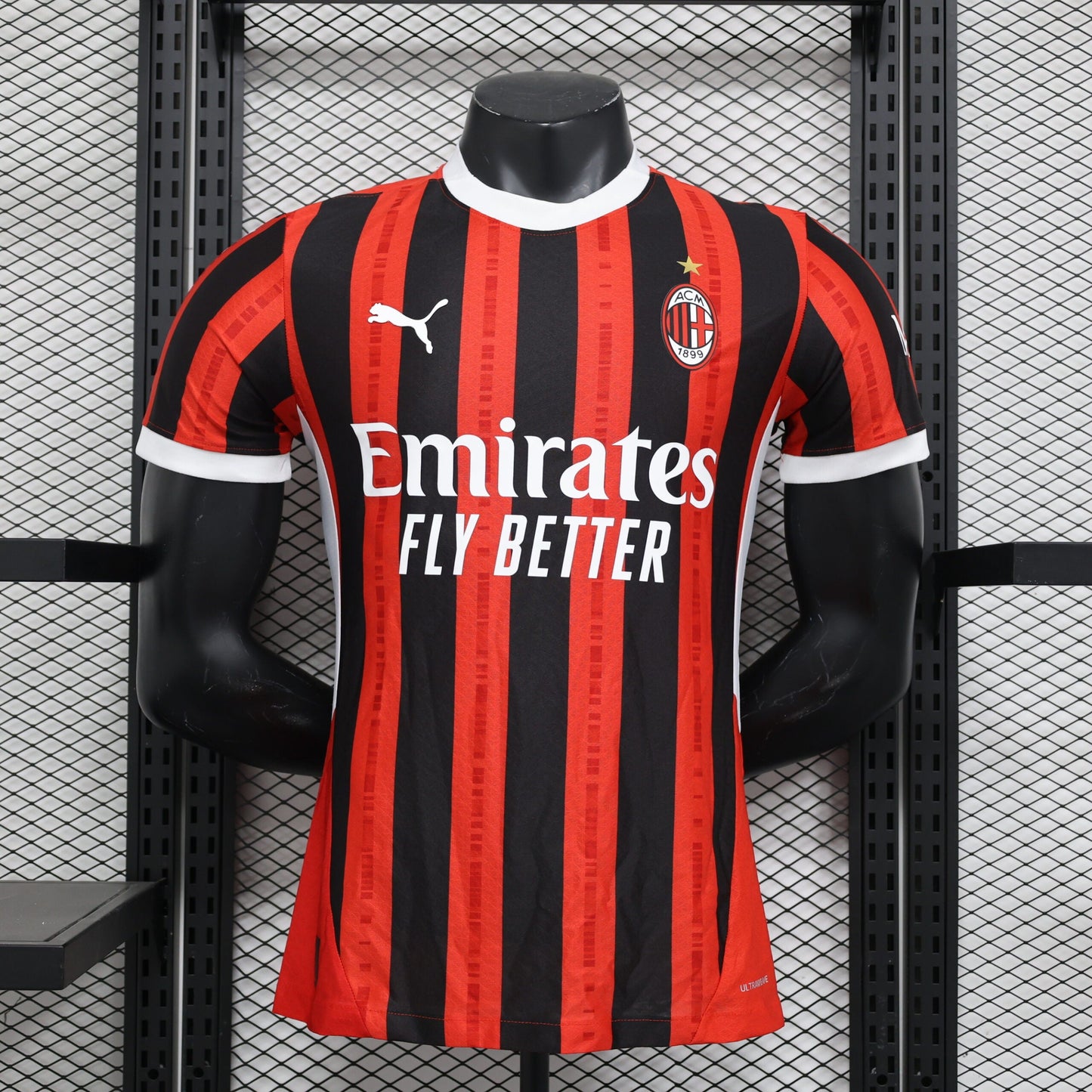 AC Milan Home Jersey - Player Version Football Jersey