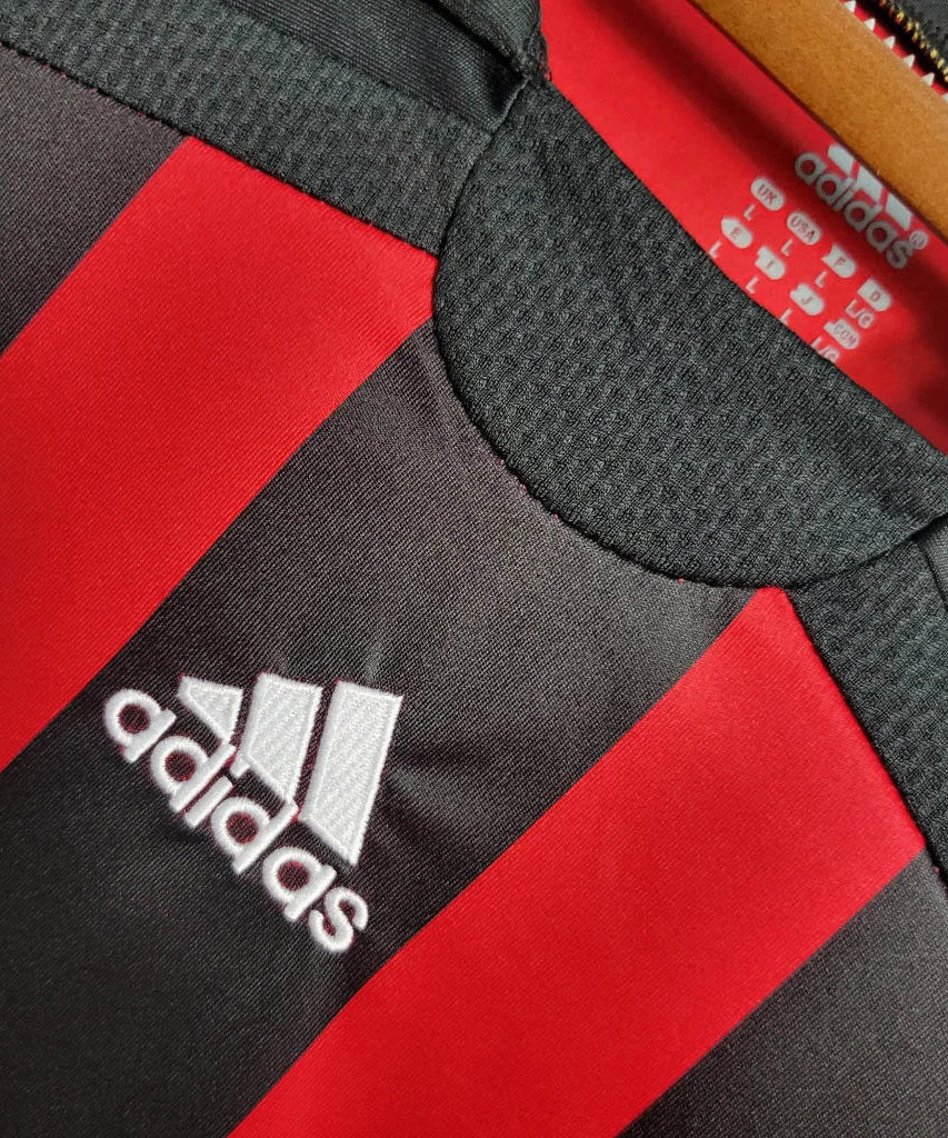 2006/2007 Retro Long Sleeve AC Milan Home Football Shirt 1:1 Thai Quality