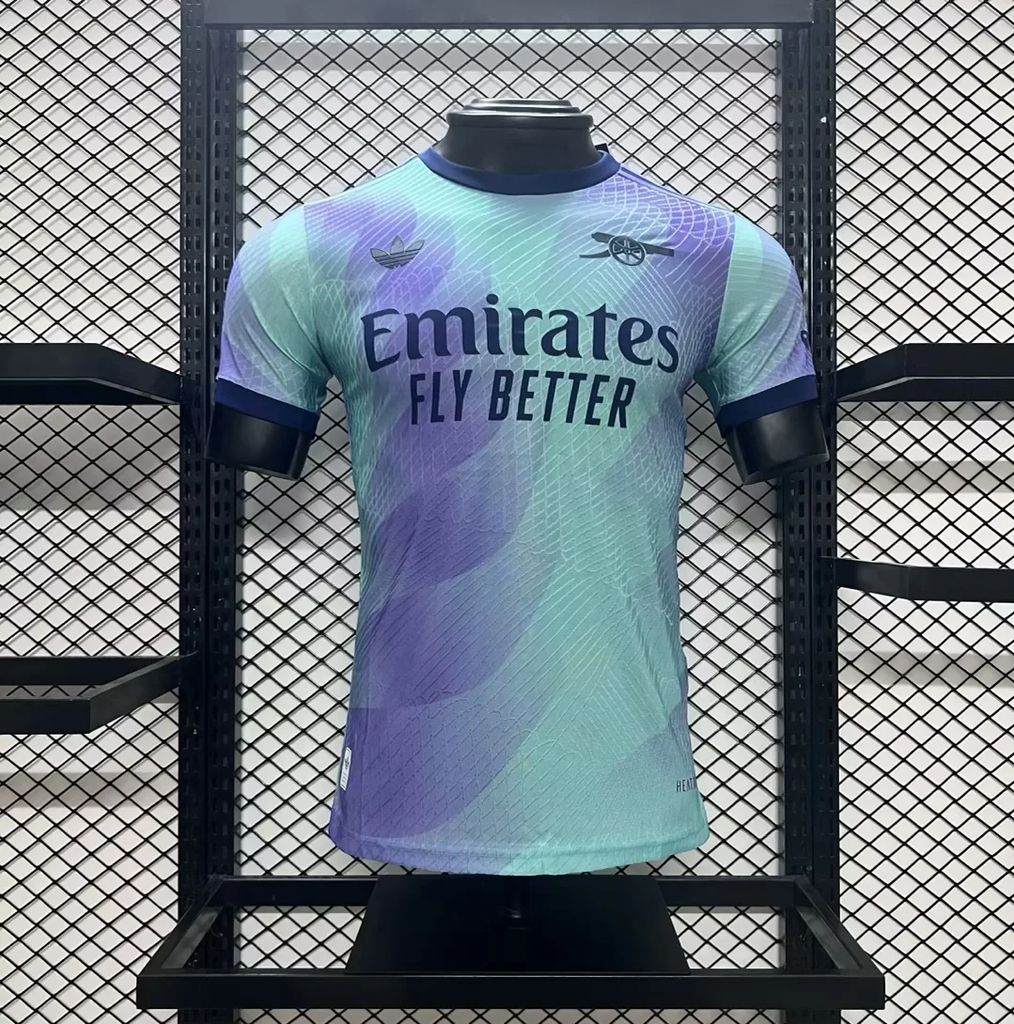 Arsenal Third Kit Jersey - Player Version Football Jersey