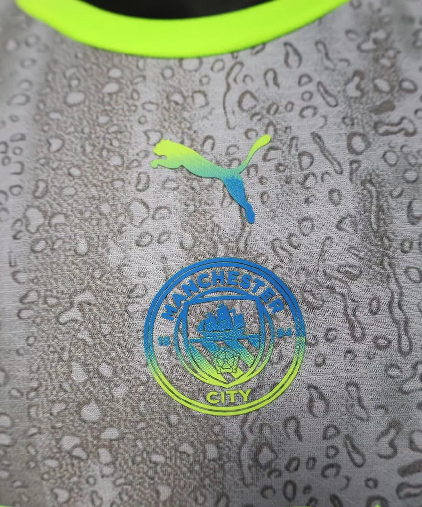 2025/2026 Player Version Manchester City Third Away Football Shirt
