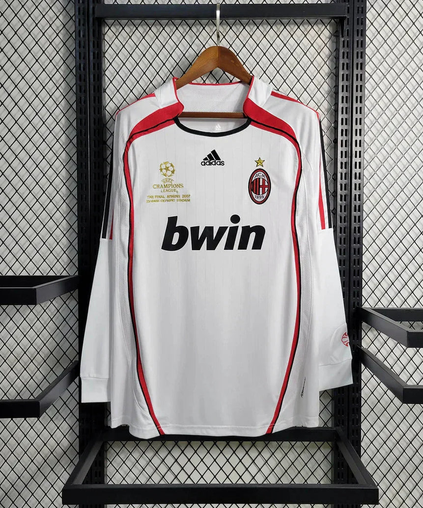 2006/2007 Retro Long Sleeve AC Milan Away Football Shirt 1:1 Thai Quality