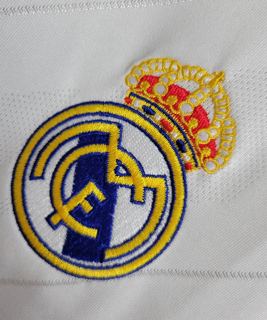 2017/2018 Retro Long Sleeve Real Madrid Home