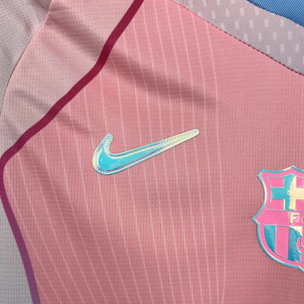 2025/2026 Barcelona Special Edition Pink Football Shirt