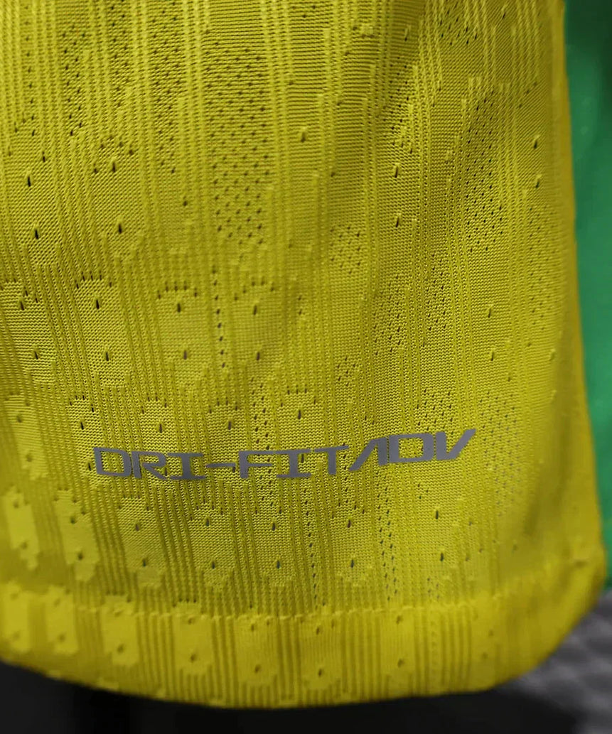 2025 Brazil Home Soccer Jersey - Player Version