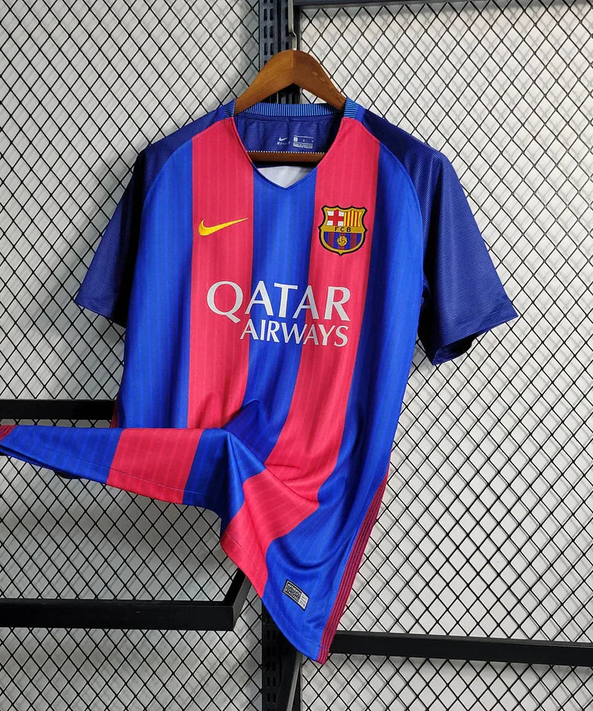 2016/2017 Retro Barcelona Home Football Shirt 1:1 Thai Quality