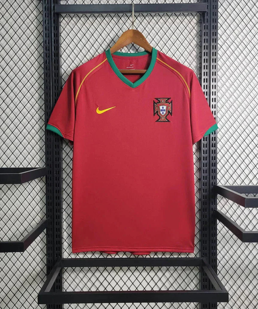 2006 Retro Portugal Home Football Shirt