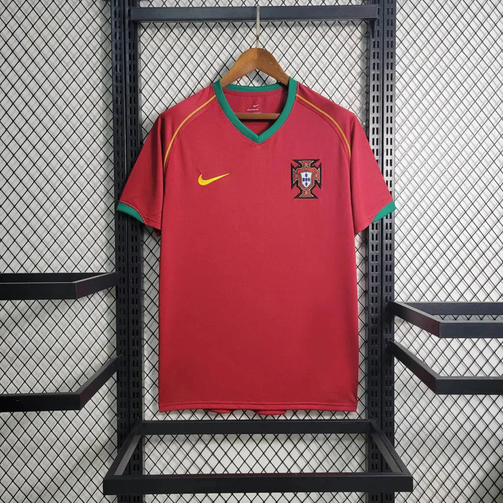 2006 Retro Portugal Home Football Shirt